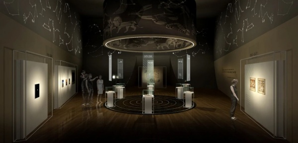 宇宙藝術(shù)主題展廳概念設(shè)計方案