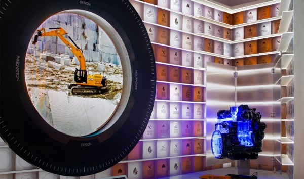 工程機械企業(yè)展廳設計案例