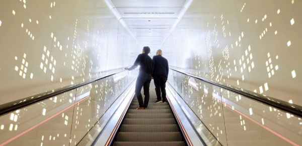 電梯企業展廳設計案例