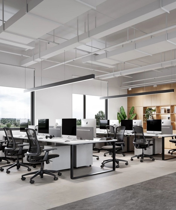 辦公展廳員工餐展廳設計案例