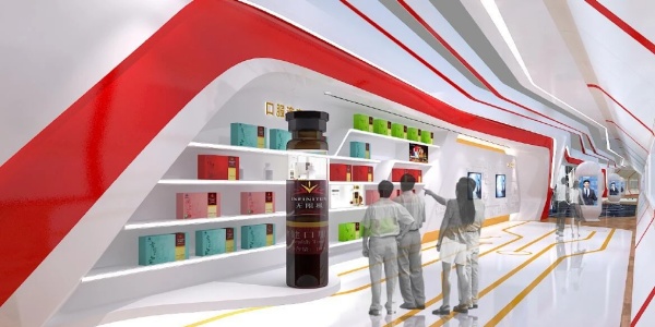 無極限中醫保健主題展廳設計