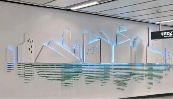 形象墻成為傳遞企業魅力的超級媒介！