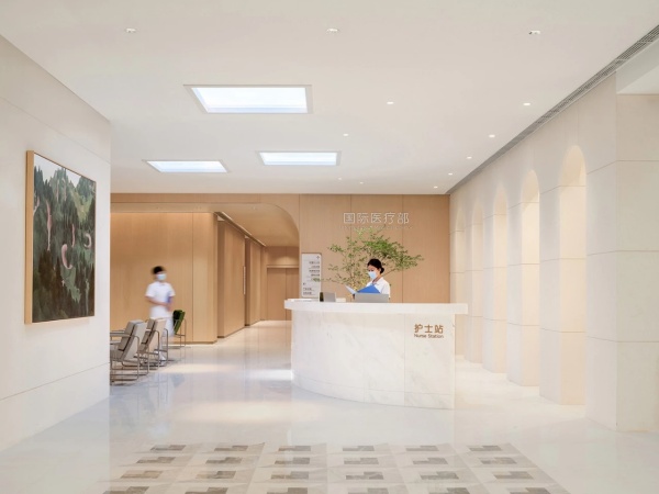 醫院國際醫療辦公室展廳設計