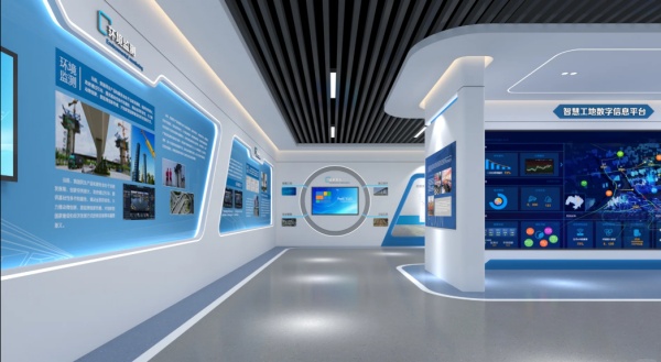 這些企業展廳把科技感玩明白了