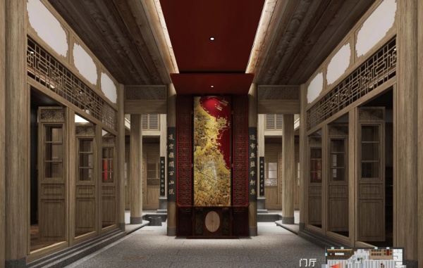 上下杭?xì)v史文化街區(qū)游客服務(wù)中心展陳設(shè)計方案