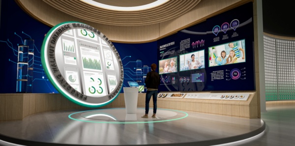 新農業企業多媒體展廳：科技賦能下的綠色農業沉浸式體驗空間