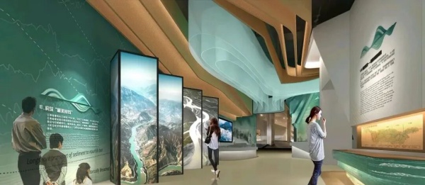 山水主題展館場景設(shè)計