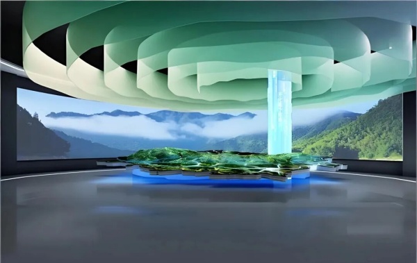 山水主題展館場景設(shè)計