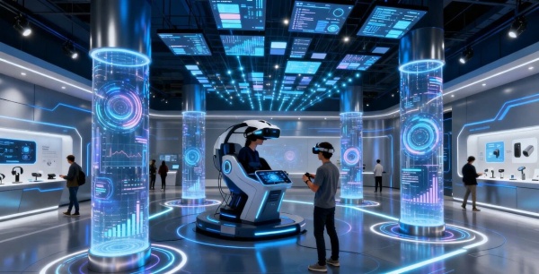 智能硬件企業展廳設計怎么做才能凸顯科技先鋒感？