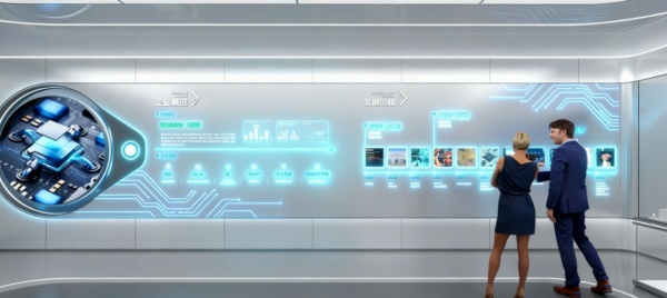 電子企業展廳的科技敘事與品牌賦能